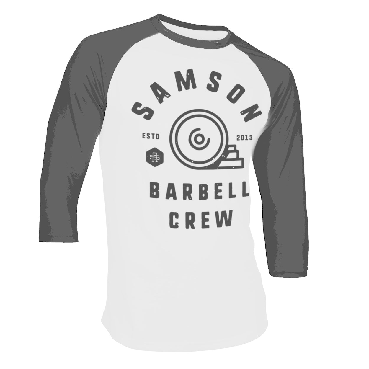 Samson Barbell Crew - Baseball TShirt