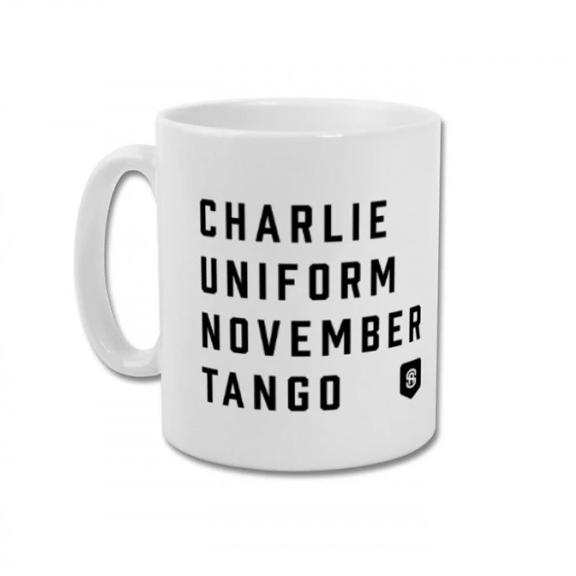 Charlie uniform november tango mug samson athletics