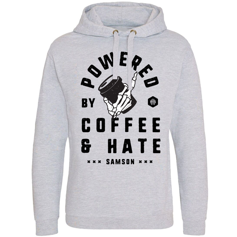 POWERED BY COFFEE AND HATE - V2 - HOODIE