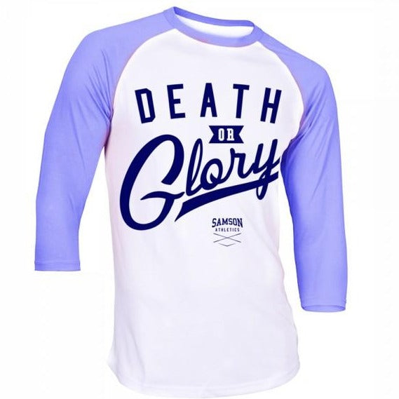 Death or glory baseball tshirt samson athletics