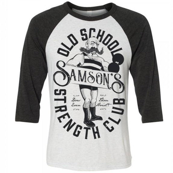 Does thou even hoist baseball t-shirt samson athletics