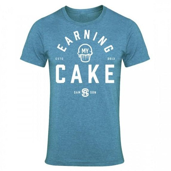 Earning my cake unisex t-shirt samson athletics
