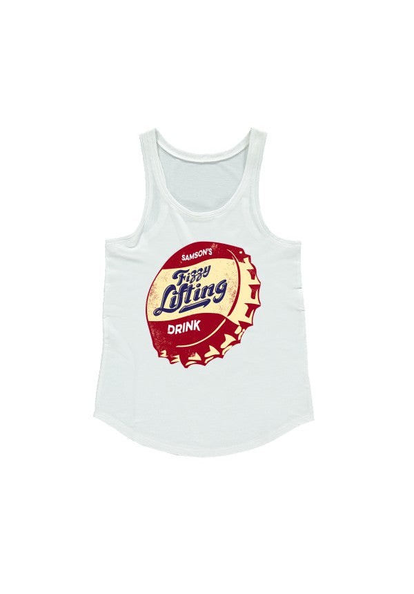 Samsons fizzy lifting drink ladies racerback tank samson athletics