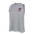 DTFW Retro Ladies Gym Tank Top Grey