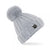 Chunky kit bobble hat light grey samson athletics