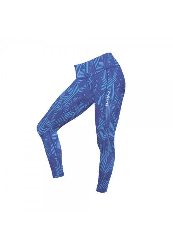 Samson leggings 2.0 linear blue samson athletics