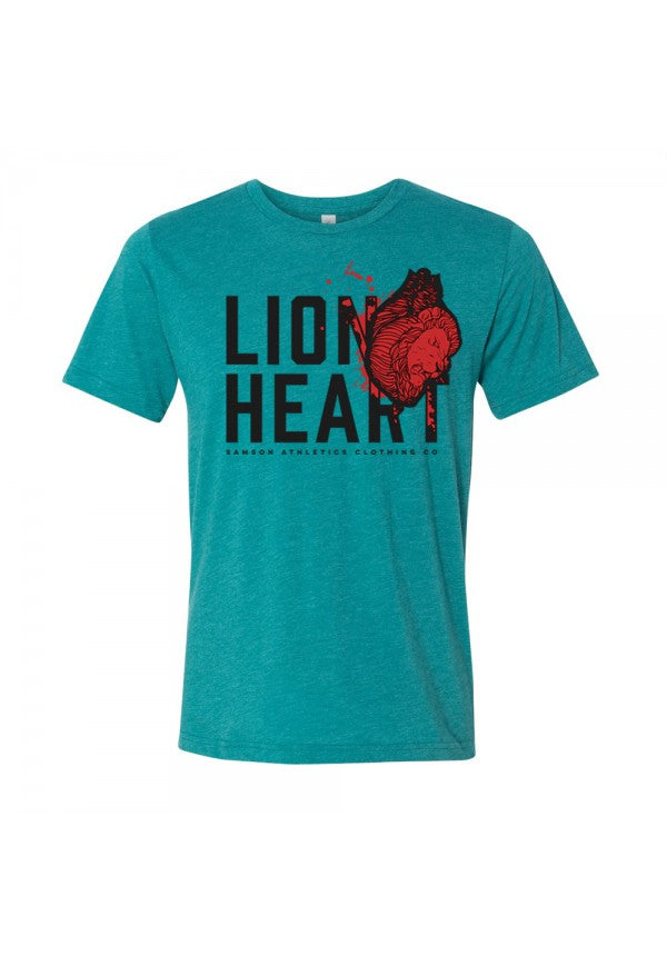 Lion heart triblend t-shirt samson athletics