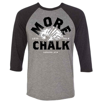 Less Talk, More Chalk Baseball T-Shirt