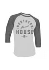 Northern powerhouse unisex baseball t-shirt samson athletics