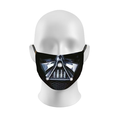Face Mask with Darth Vadar design | By Samson Athletics