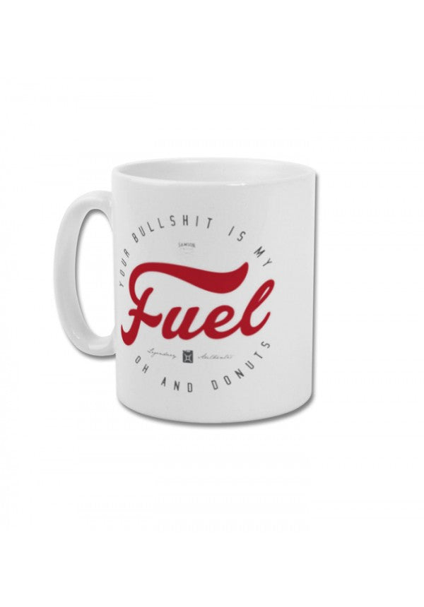 Your bull is my fuel, oh and donuts mug samson athletics