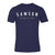 Classic signature navy triblend t-shirt samson athletics