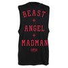 Beast Angel Madman Mens Gym Tank Top