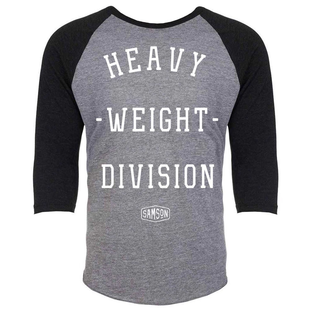 Heavy Weight Division Baseball T-Shirt