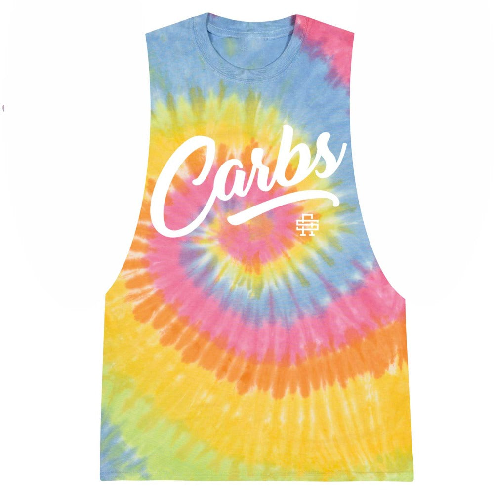 Carbs Tie Dye Mens Tank Top
