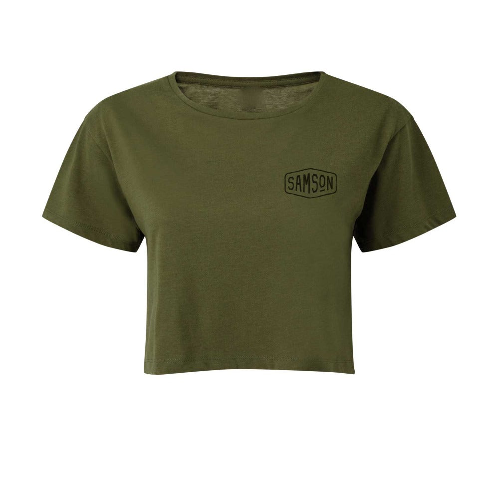 By The Workers Ladies Cropped Tee