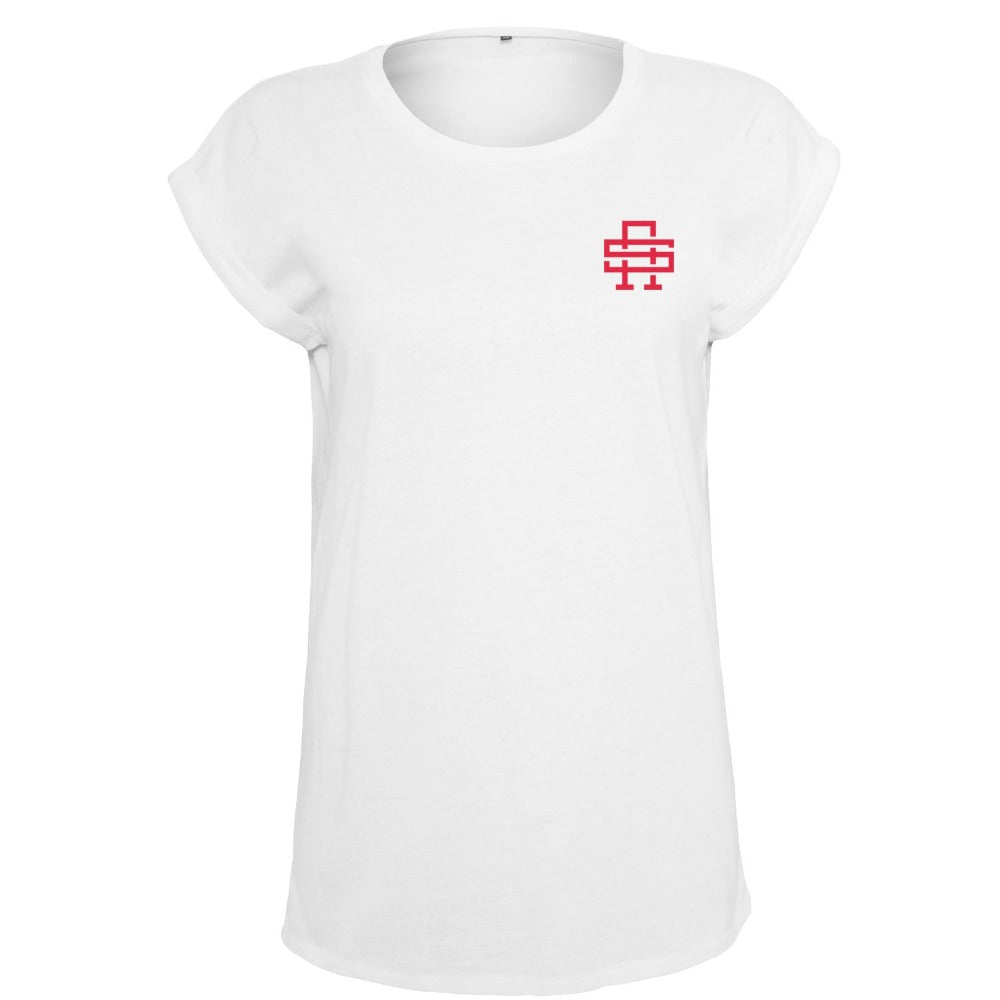 Daily Grind Ladies Washed Shoulder Tee