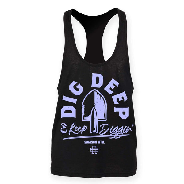 Dig Deep | Mens Bodybuilding Vest | Samson Athletics