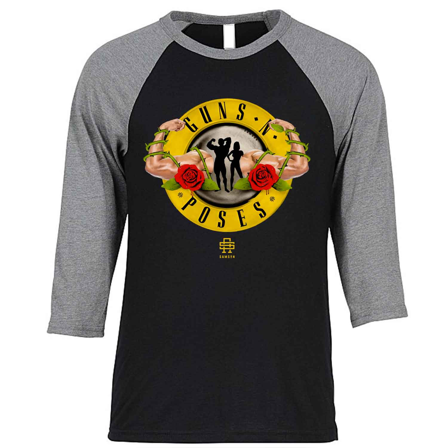 Guns N Poses Baseball T-Shirt