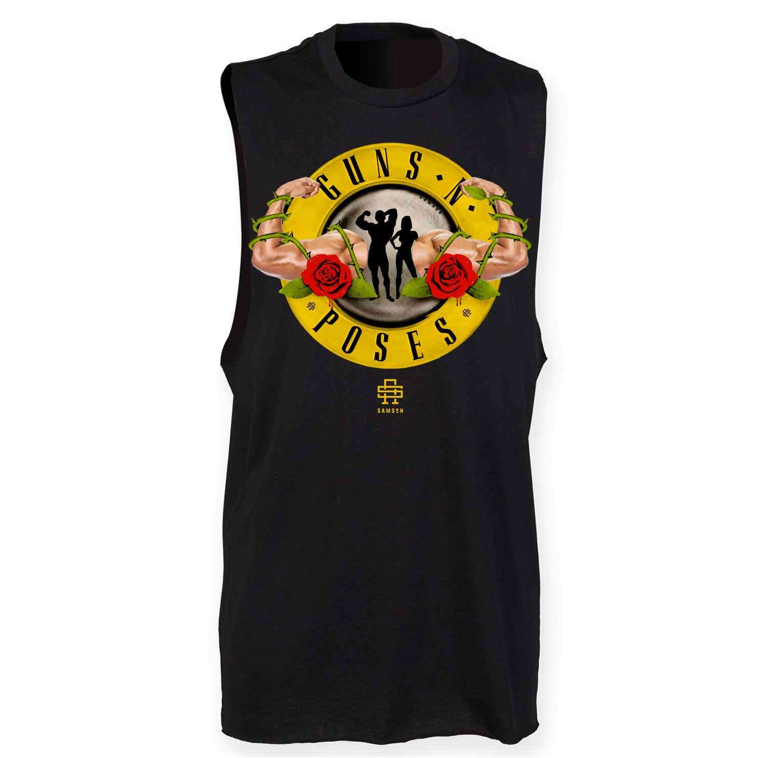 Guns N Poses Men's Cut Off Tank Top