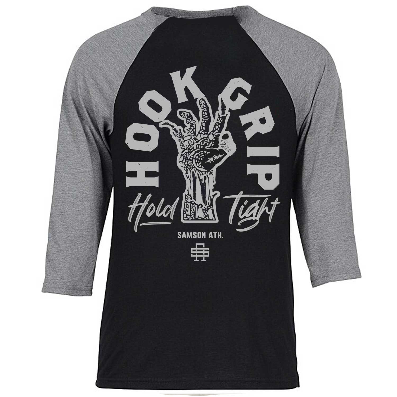 Hook Grip Gym Baseball T-Shirt