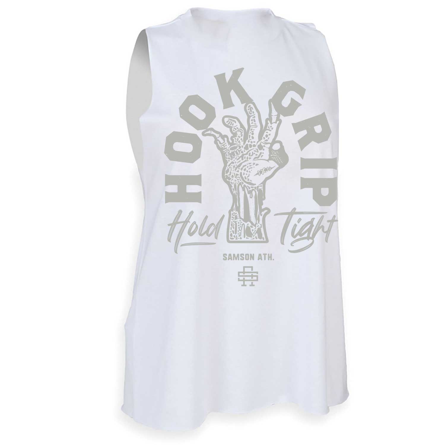 Hook Grip Ladies Cut Off Tank