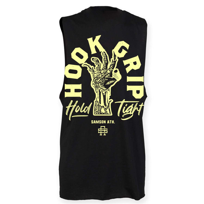 Hook Grip Mens Cut Off Tank Top