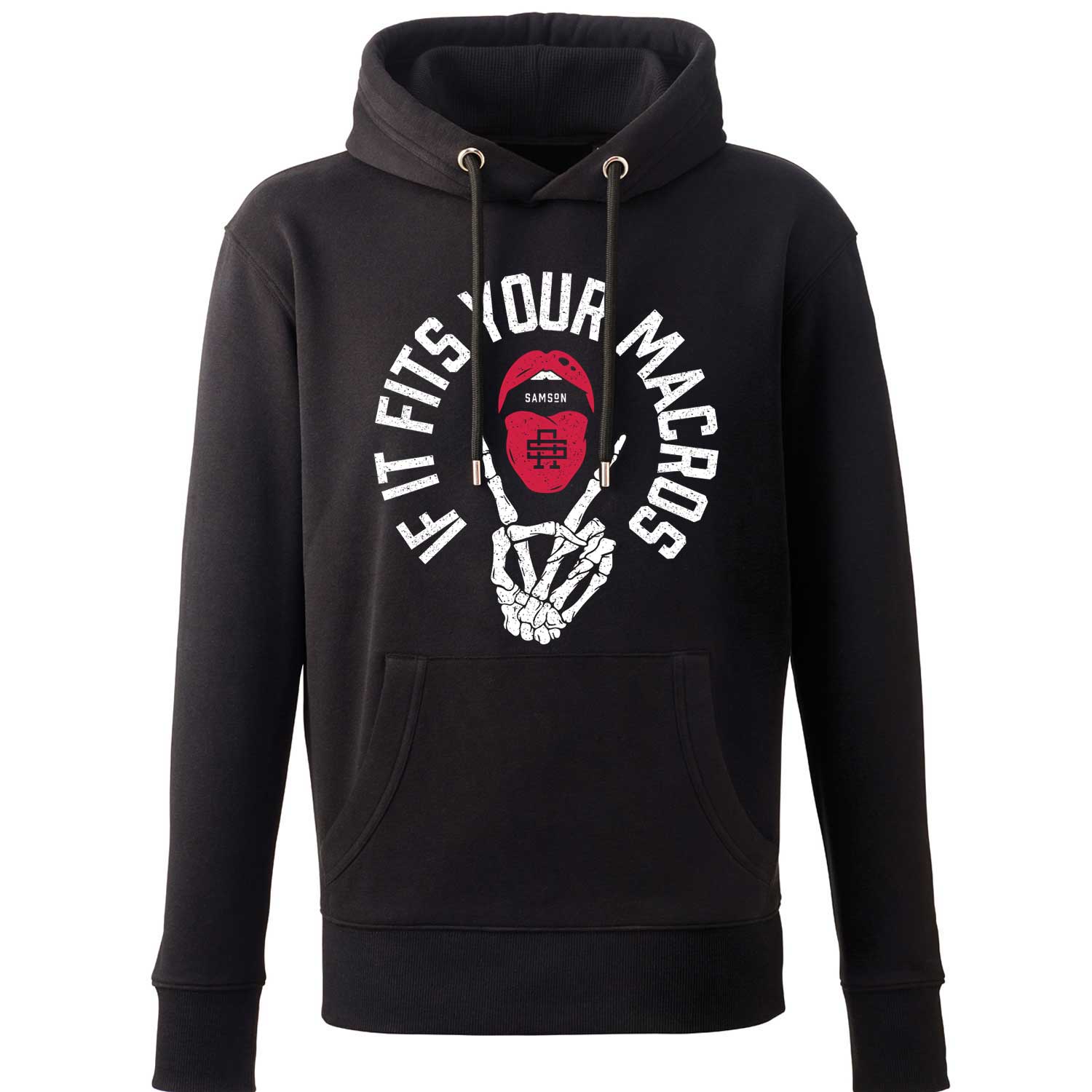 If It Fits Your Macros Gym Lux Pullover Hoodie