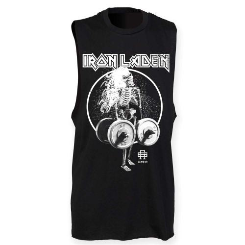 Iron Laden Mens Cut Off Tank Top