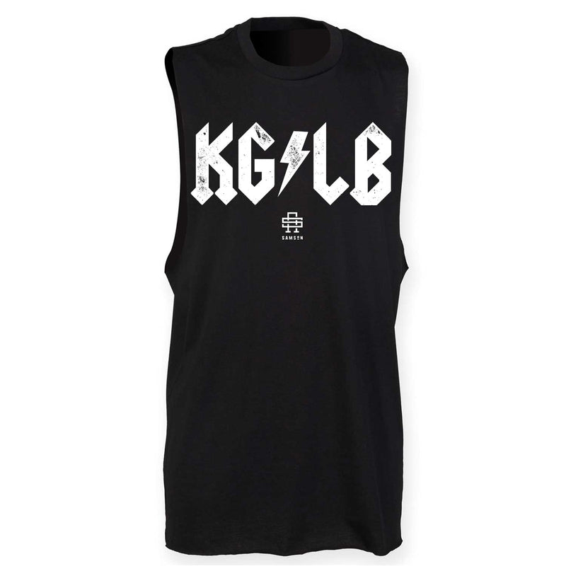 KG/LB Mens Cut Off Tank Top