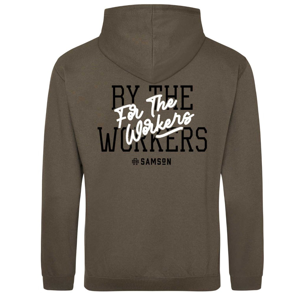 By The Workers Lightweight Gym Hoodie