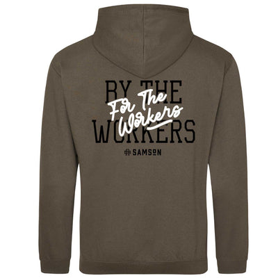 By The Workers Lightweight Gym Hoodie