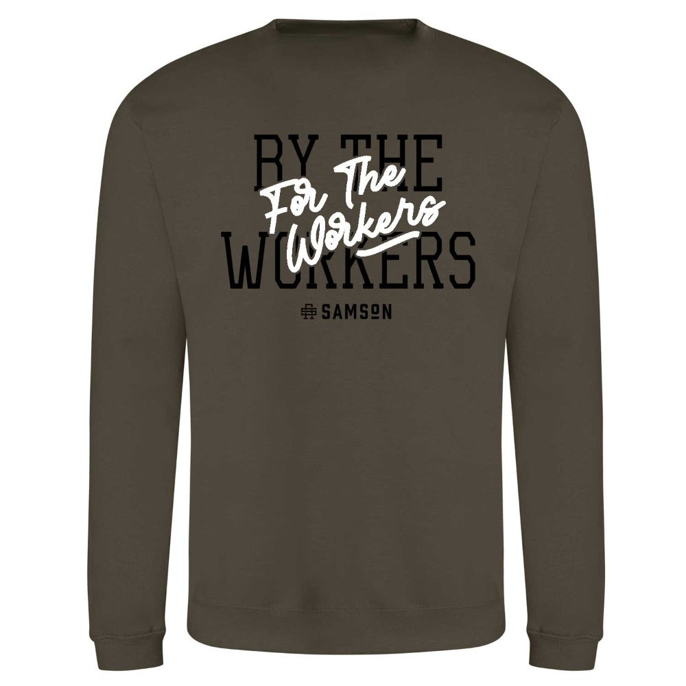 For The Workers Lightweight Gym Sweatshirt