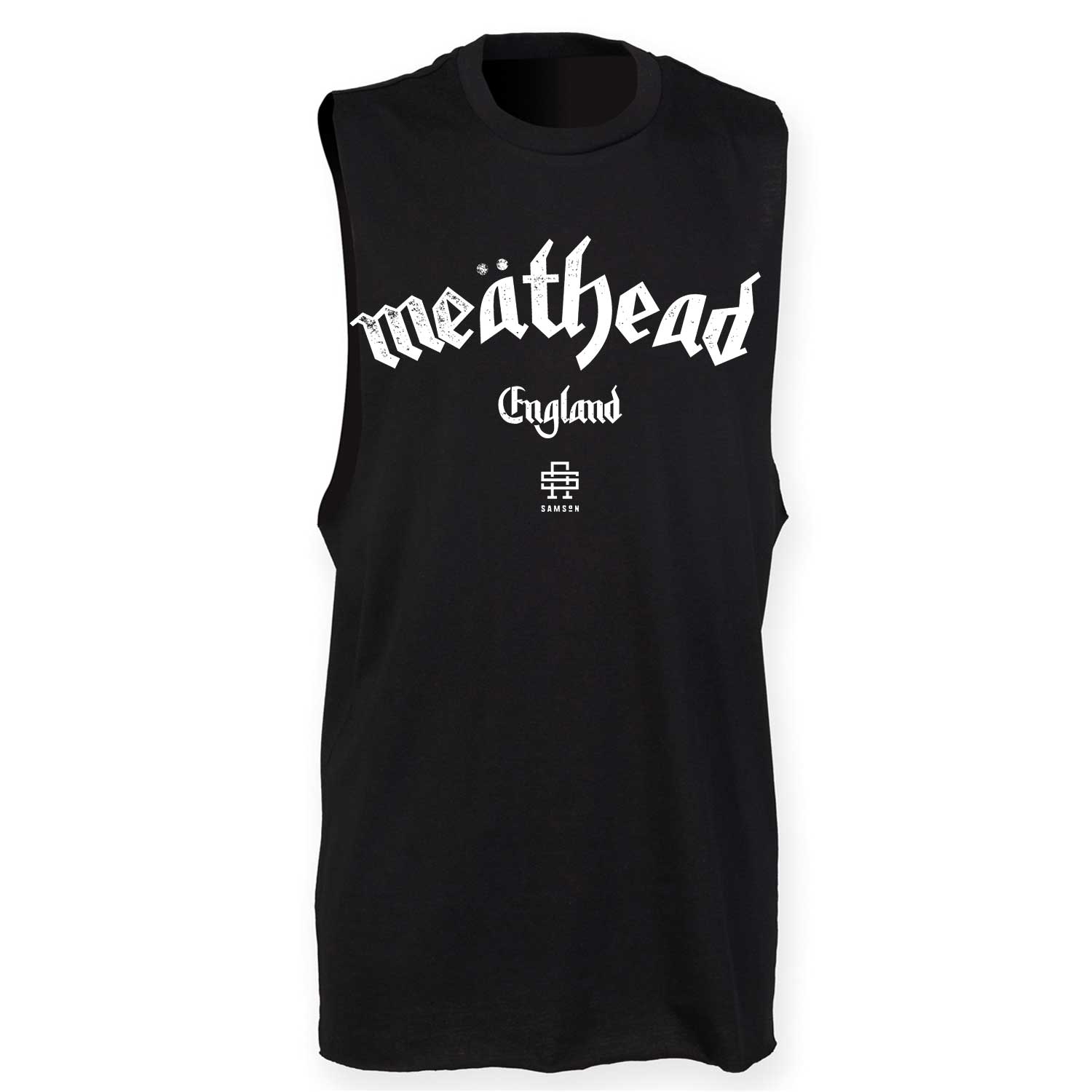 Meathead Mens Cut Off Tank Top