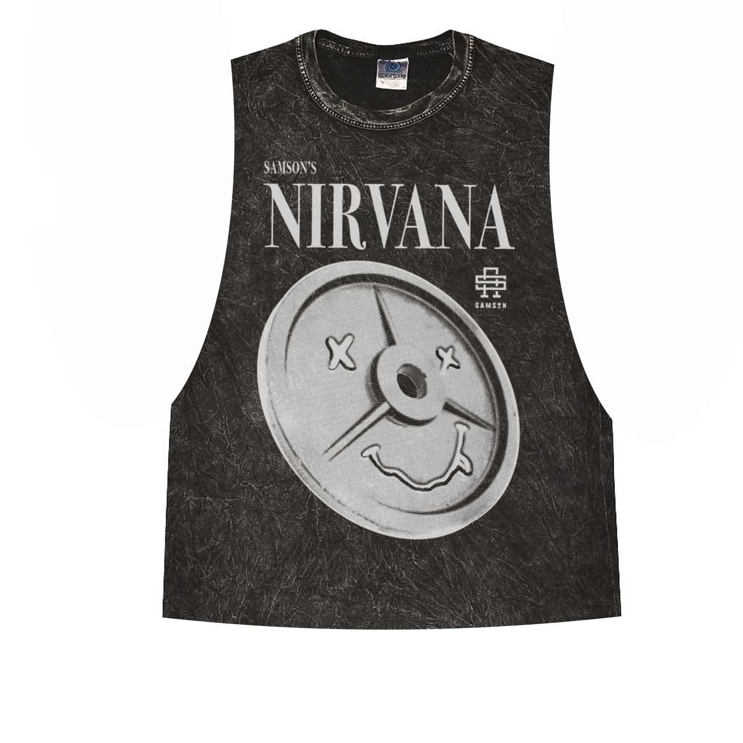 Samson's Nirvana Ladies Washed Cut Off Tank
