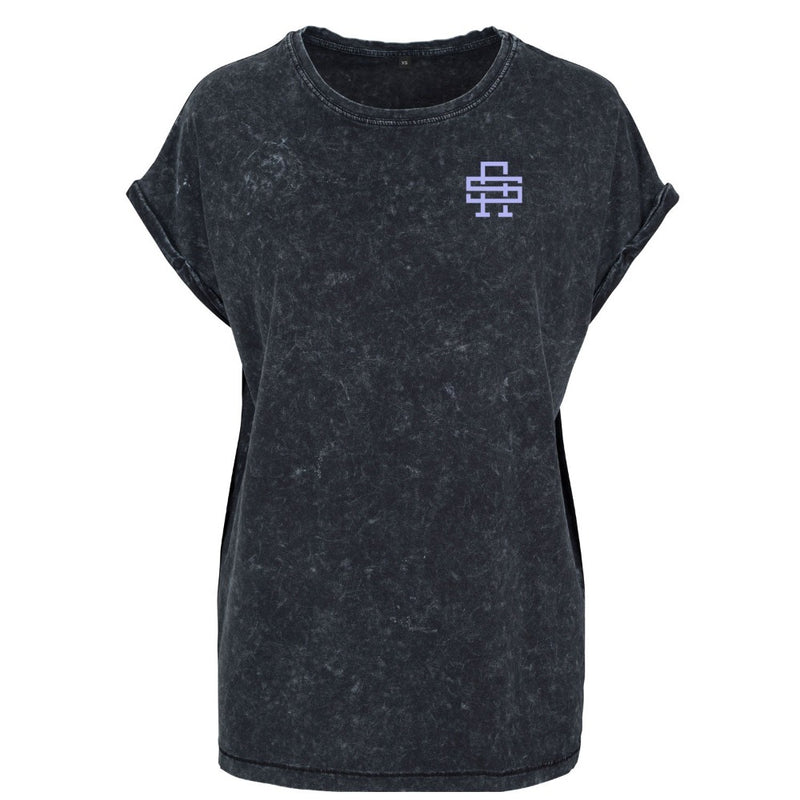 Procaffeinating Ladies Washed Shoulder Tee