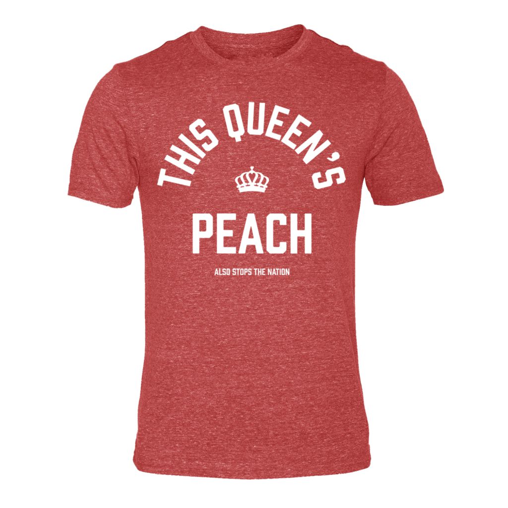 This Queen's Peach Gym T-Shirt