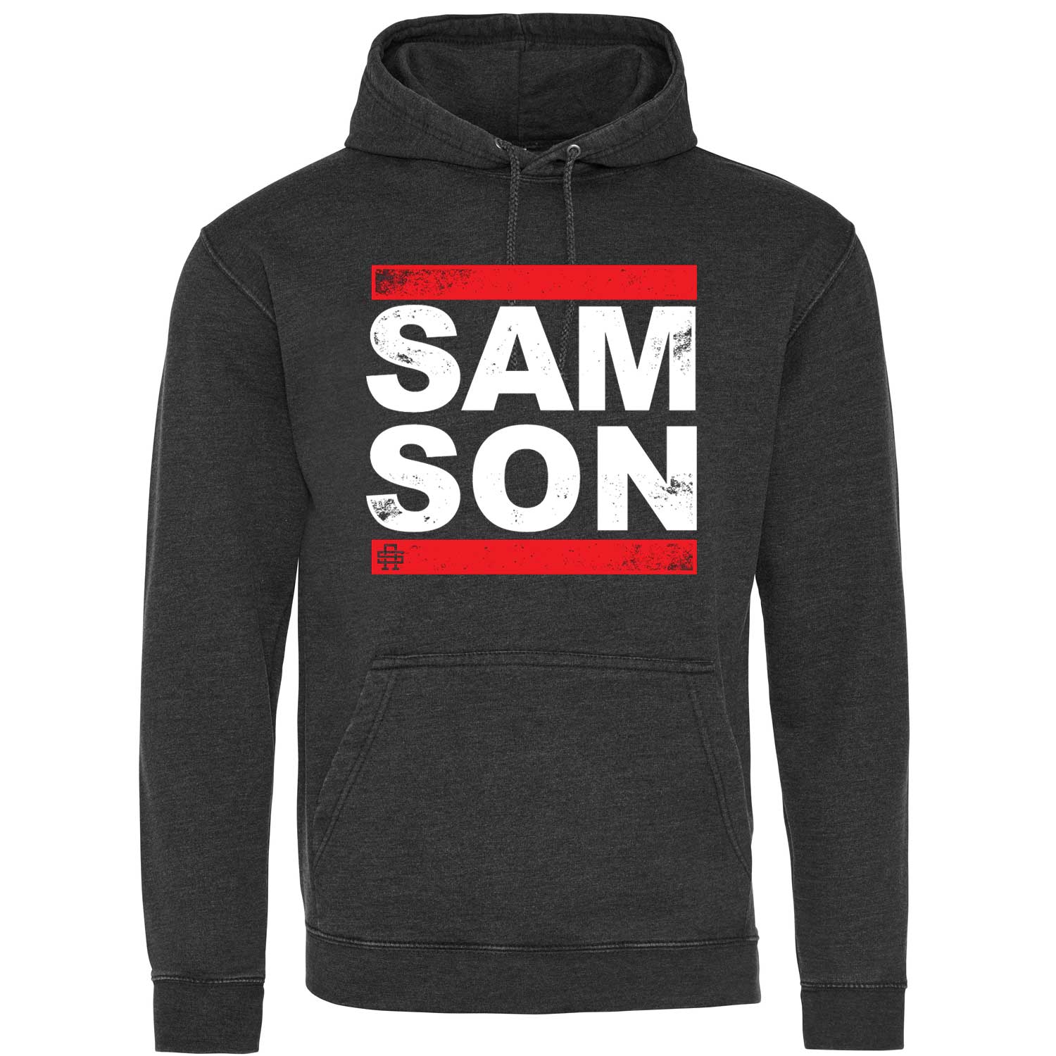 Run Samson Unisex Washed Pullover Hoodie
