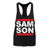 Run Samson Men's Bodybuilding Vest