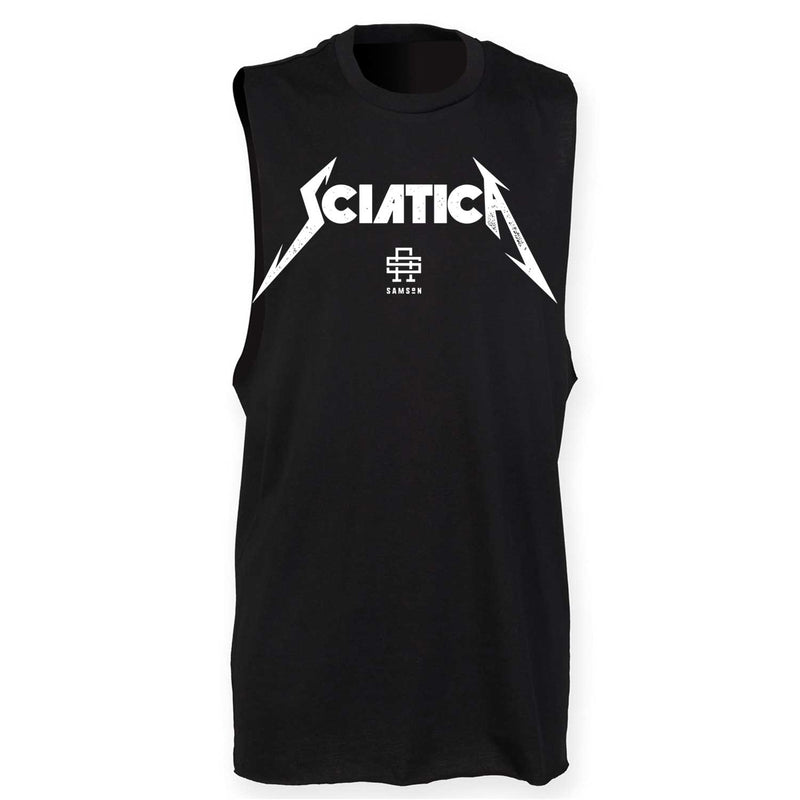 Sciatica Mens Cut Off Tank Top