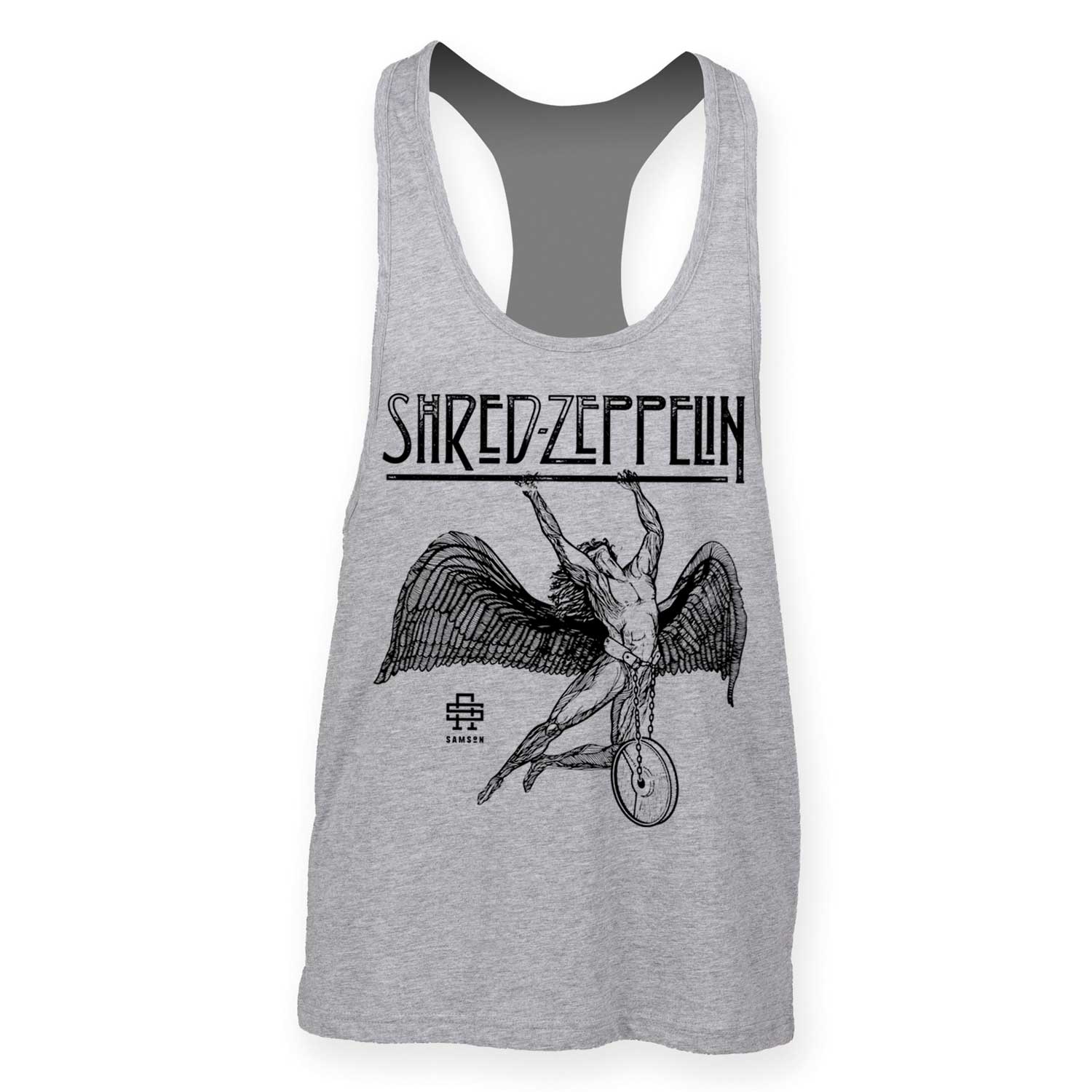 Shred Zeppelin Mens Bodybuilding Vest