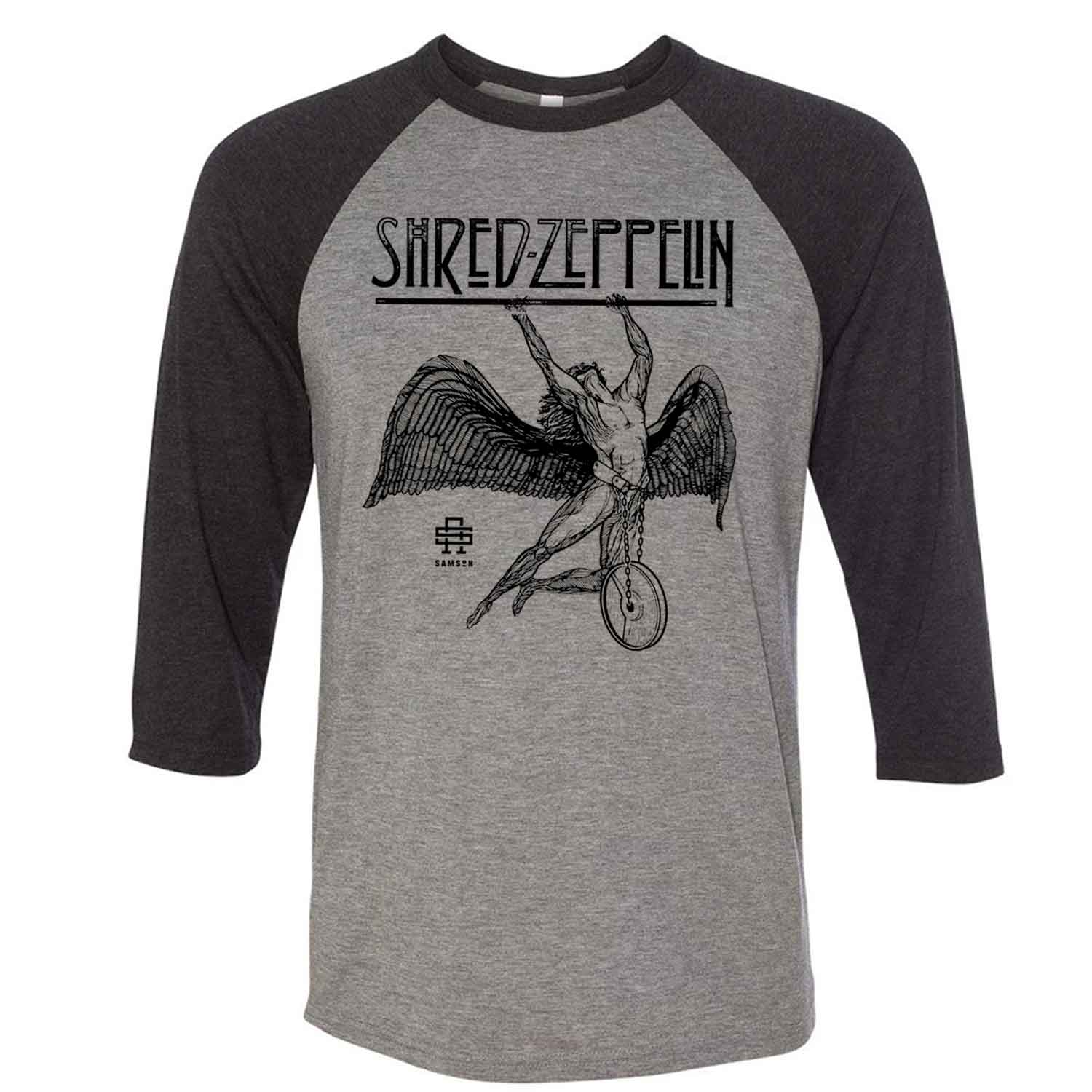 Shred zeppelin t shirt on sale