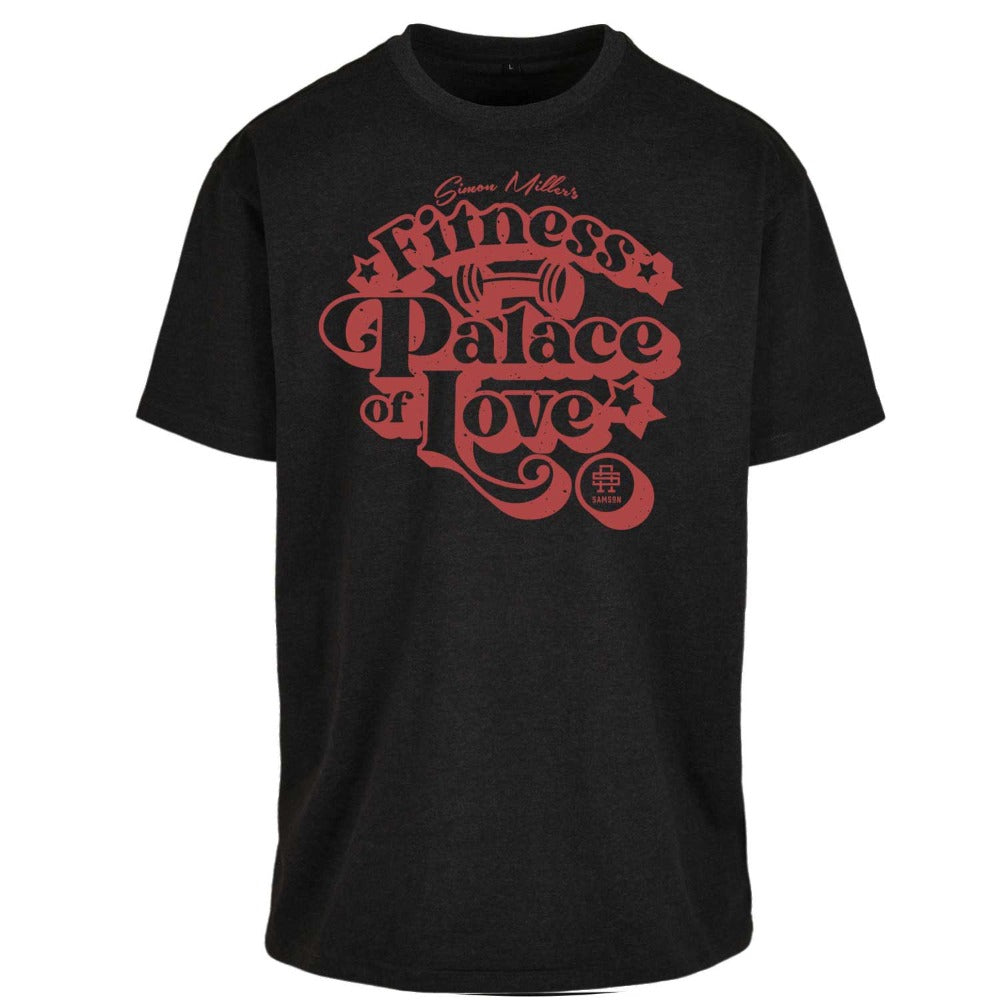 Simon Miller's Fitness Palace Of Love Oversized Gym T-Shirt