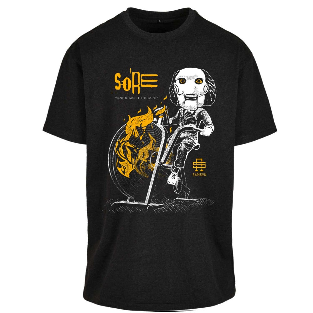 Sore Halloween Oversized Gym T-Shirt