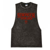 Stronger Thighs Mens Washed Cut Off Tank