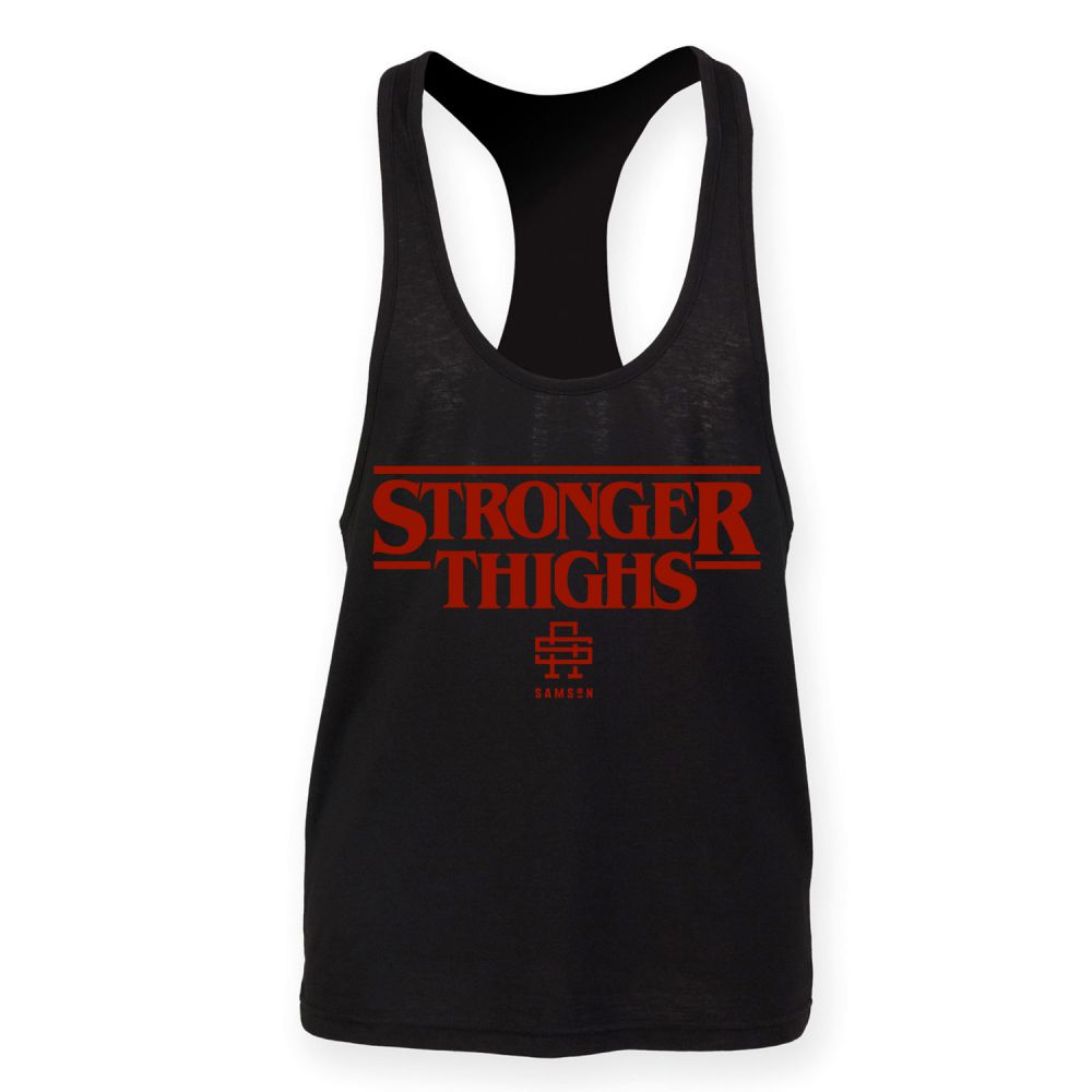 Stronger Thighs Mens Bodybuilding Vest