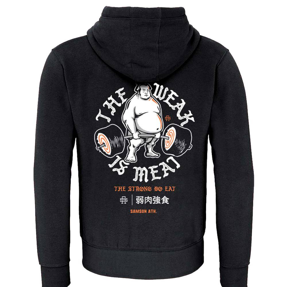 The Weak Is Meat Lux Pullover Hoodie