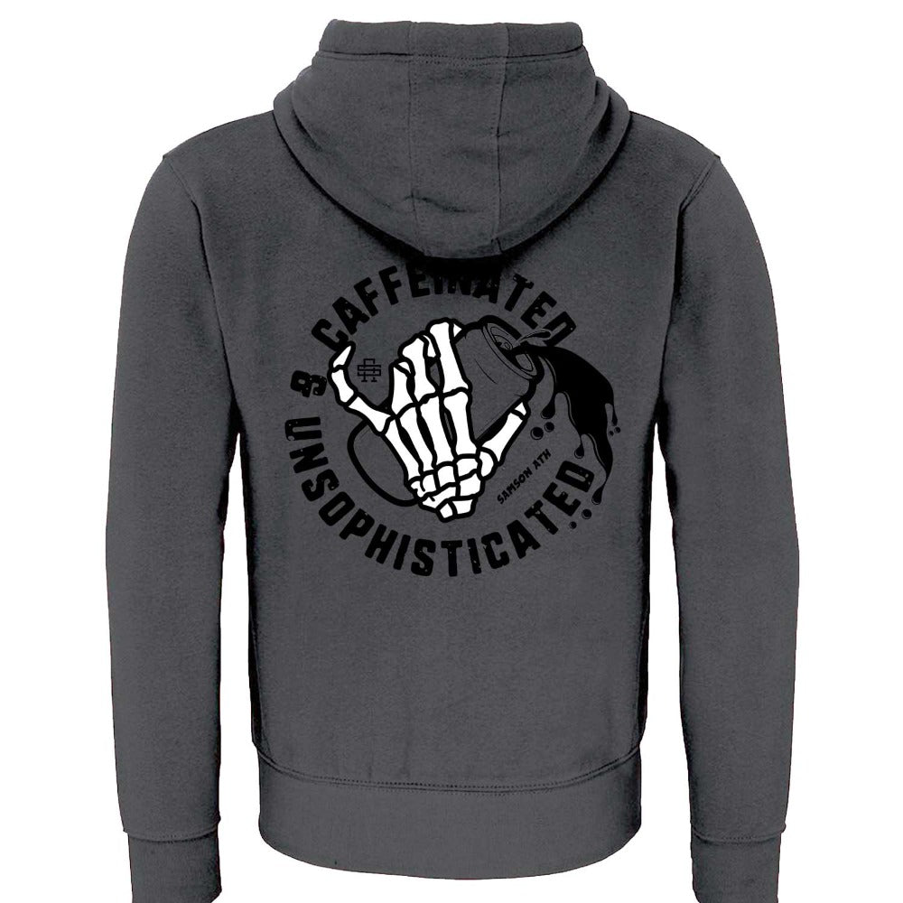 Caffeinated And Unsophisticated Lux Hoodie With Zip