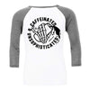 Caffeinated And Unsophisticated Baseball T-Shirt