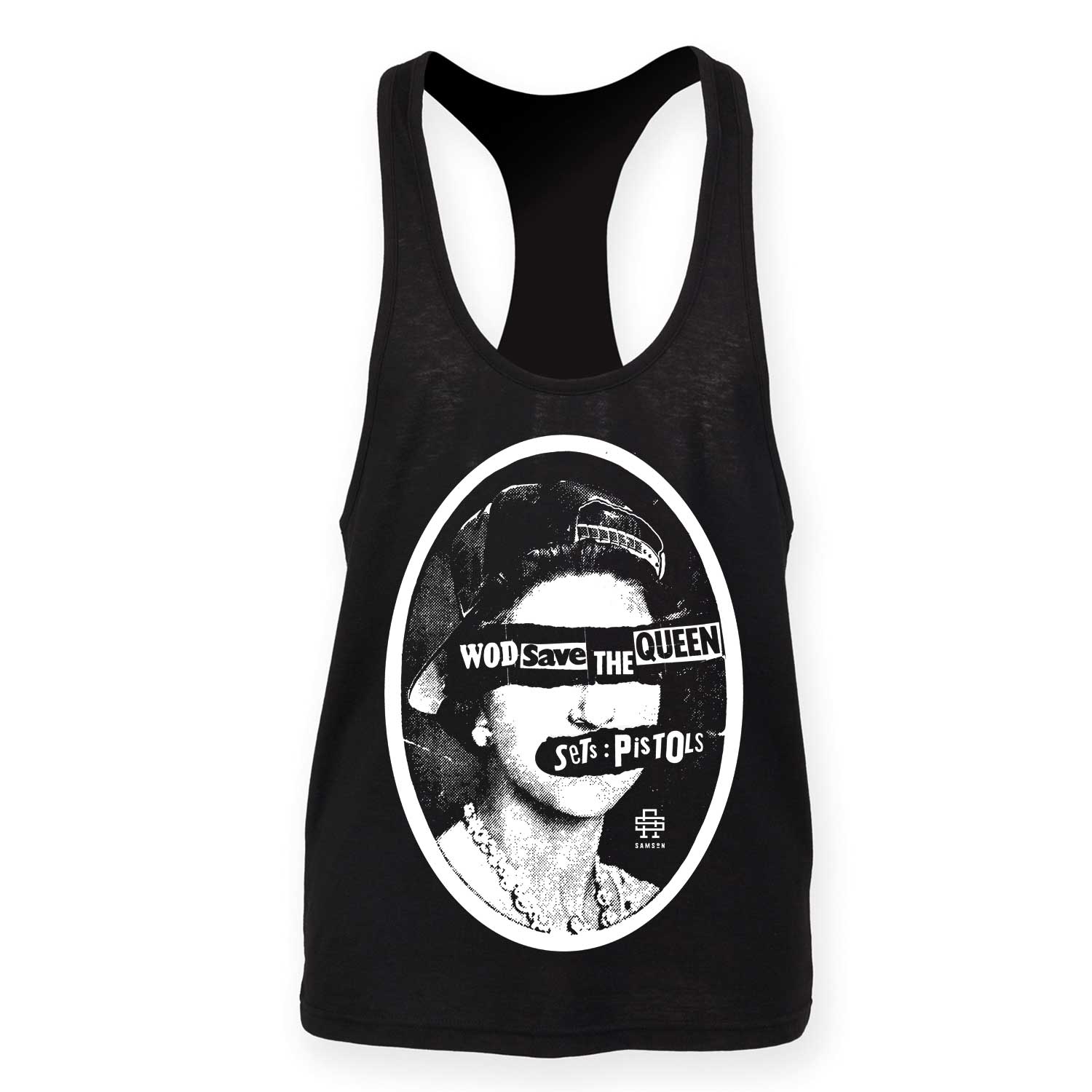 Wod Save The Queen Men's Bodybuilding Vest